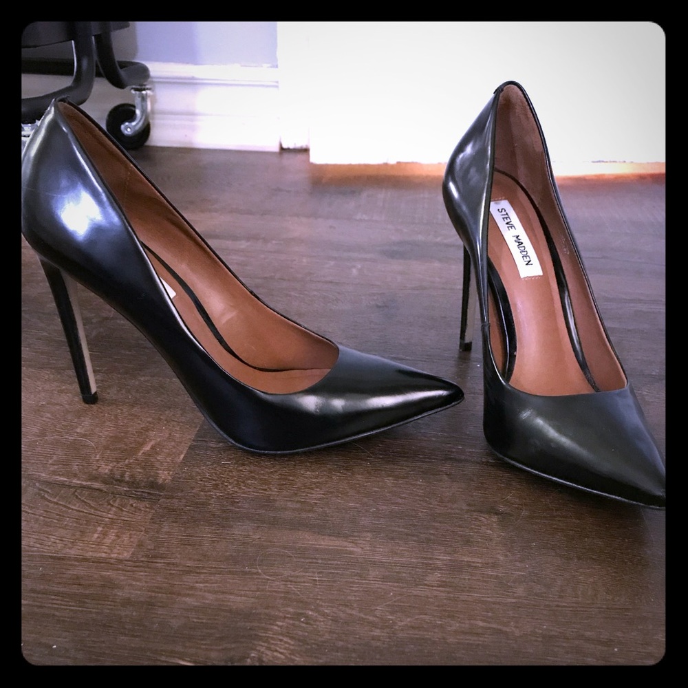 Steve Madden Black Heels